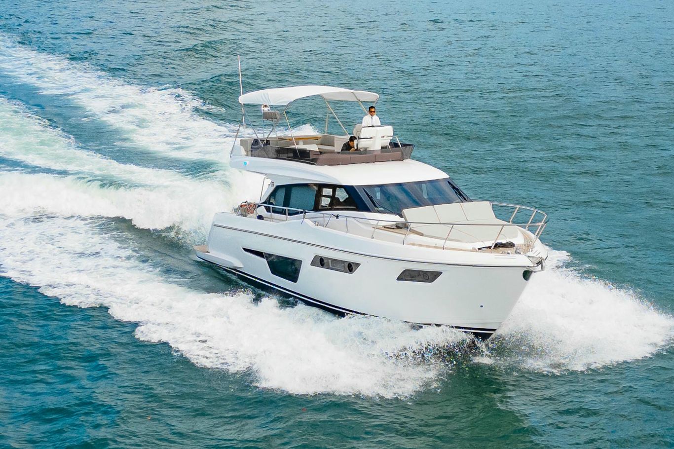 Ferretti Yachts 500 sold by Starship Yachts in Hong Kong in December 2024